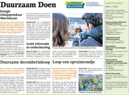 Duurzaam Doen pagina nov 2024